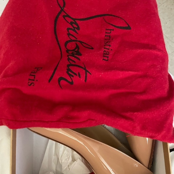 Worn once brought from Nordstrom sole protection added on heel toe n shoe - Picture 10 of 10